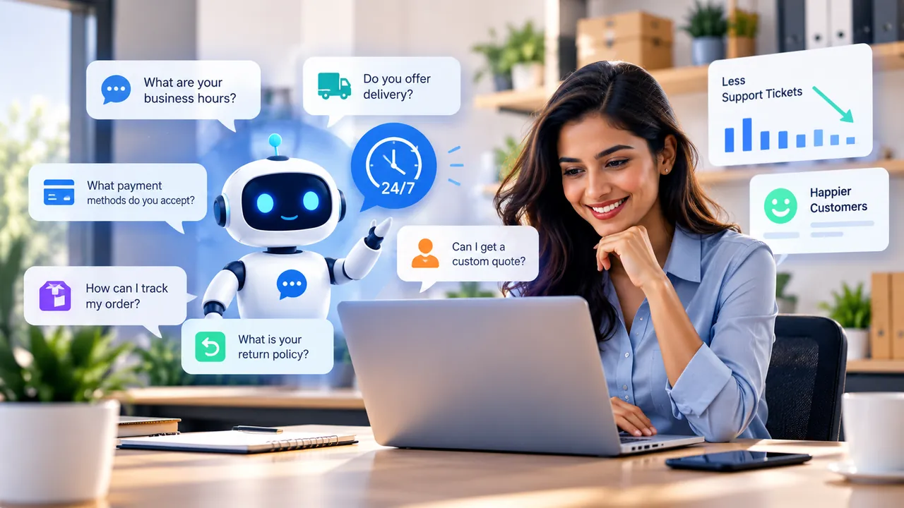 How AI Chatbots Can Reduce Customer Service Workload for Small Businesses